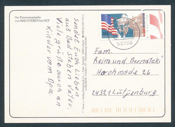 Panoramastrasse von Bad Steben bis Hof